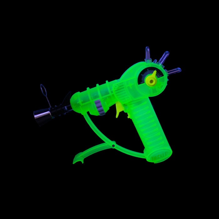 Space Out Ray Gun Torch Lighter - Glow Lime by Space Out | Buddy Brandz