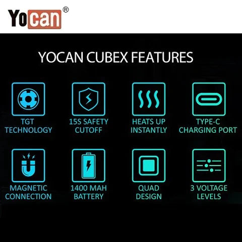 Yocan CubeX Vaporizer by Yocan - view 4 | Buddy Brandz