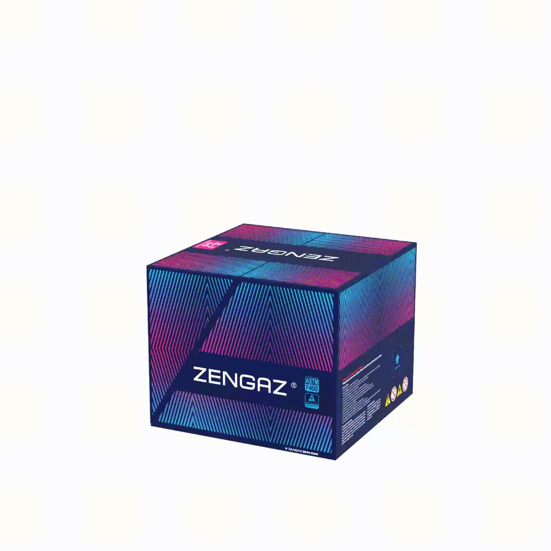 ZENGAZ Lighters With Cube Display (48 pcs) by Zengaz | Buddy Brandz
