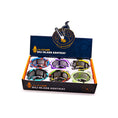 Cargar la imagen en la vista de la galería, Space King Glass Ashtray w/ Silicone Sleeve (Box of 6) by Space King - view 10 | Buddy Brandz

