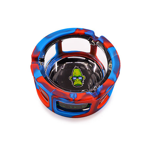 Space King Glass Ashtray w/ Silicone Sleeve (Box of 6) by Space King - view 3 | Buddy Brandz