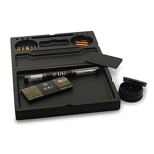 Benji - Bankroll Bamboo Tray Kit by Benji | Buddy Brandz
