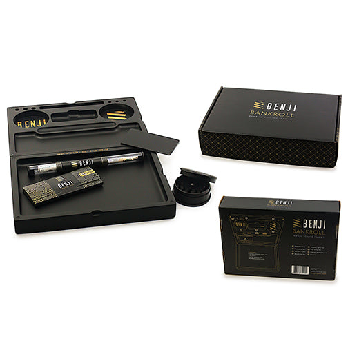 Benji - Bankroll Bamboo Tray Kit by Benji - view 4 | Buddy Brandz