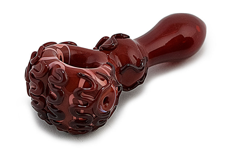 Brain Glass Hand Pipe by FC | Buddy Brandz