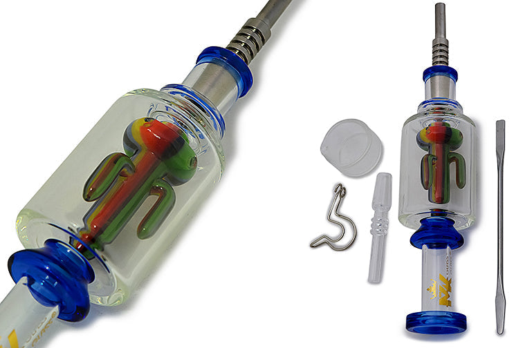 MK Glass Cactus Nectar Collector Kit by MK Glass | Buddy Brandz