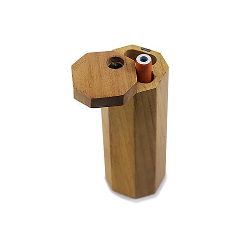 Handmade Wooden Octagon Dugout w/ One Hitter by India Art Collection | Buddy Brandz
