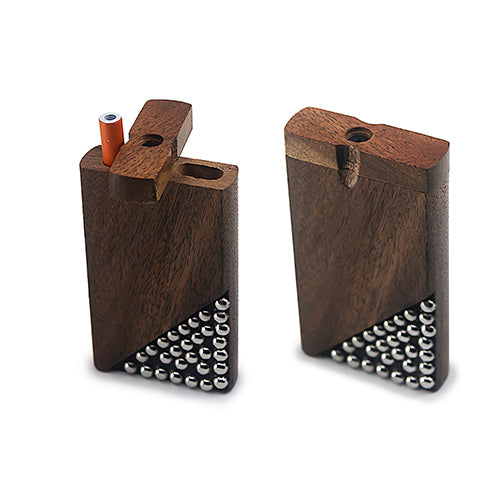 Handmade Wooden Studded Dugout w/ One Hitter by India Art Collection - view 3 | Buddy Brandz
