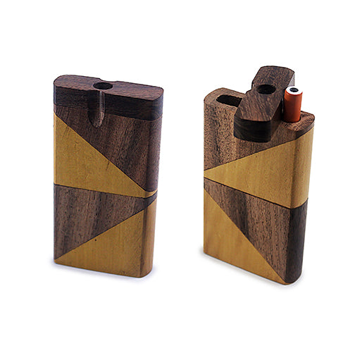 Handmade Wooden Two Shade Dugout w/ One Hitter by India Art Collection - view 3 | Buddy Brandz