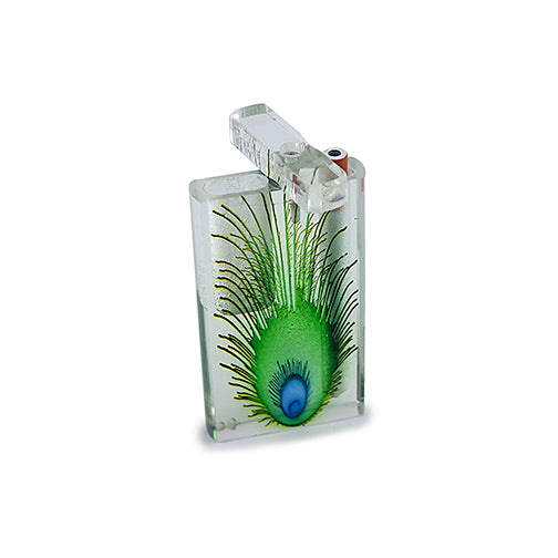 Handmade Acrylic Peacock Dugout w/ One Hitter by India Art Collection - view 2 | Buddy Brandz