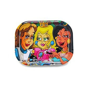 Original Art - Dunkees 'Dabbed Out Princess' Tray by Dunkees | Buddy Brandz