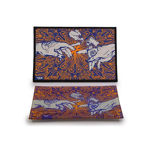 Puff & Pass Moodmat with Matching Glass Tray by Moodmats - view 4 | Buddy Brandz