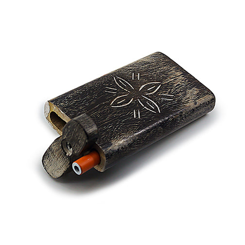 Handmade Wooden Flower Dugout w/ One Hitter by India Art Collection | Buddy Brandz