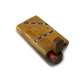 Cargar la imagen en la vista de la galería, Handmade Wooden Unparallel Dugout w/ One Hitter by India Art Collection | Buddy Brandz
