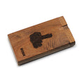Load image into Gallery viewer, Handmade Wooden Middle Finger Dugout w/ One Hitter by India Art Collection - view 3 | Buddy Brandz
