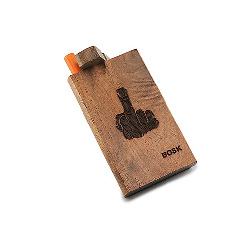 Handmade Wooden Middle Finger Dugout w/ One Hitter by India Art Collection | Buddy Brandz