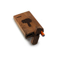 Load image into Gallery viewer, Handmade Wooden Middle Finger Dugout w/ One Hitter by India Art Collection - view 2 | Buddy Brandz
