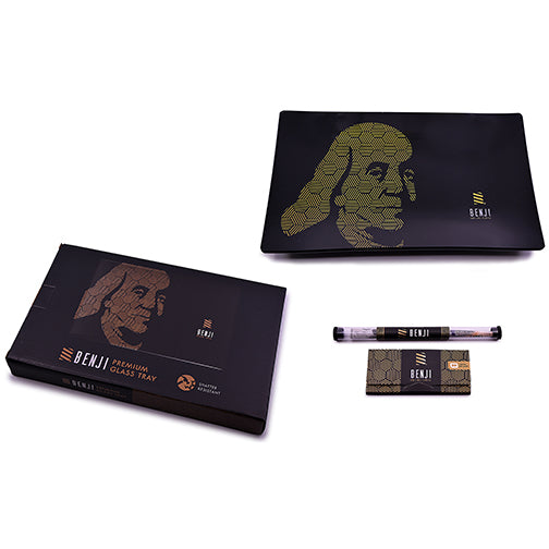 Benji - Shatter-Resistant Glass Tray Kit - Art Franklin by Benji - view 2 | Buddy Brandz