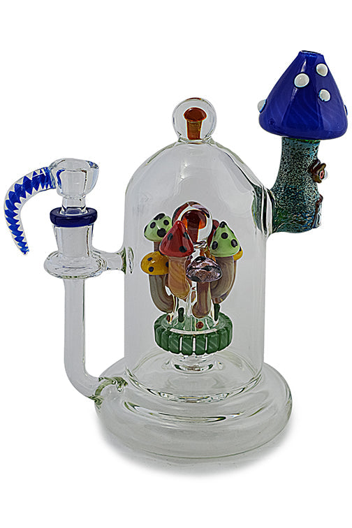Detailed Handmade Mushroom Glass Water Pipe by FC | Buddy Brandz | Buddy Brandz