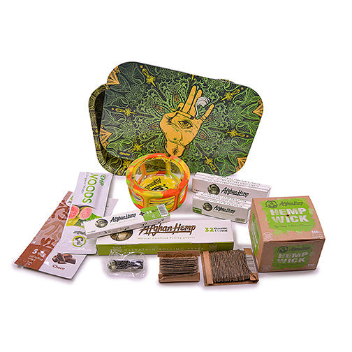 Afghan Hemp - Metal Tray Bundle by Afghan Hemp | Buddy Brandz