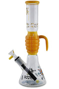 Load image into Gallery viewer, MK Glass Grenade Water Pipe by MK Glass - view 14 | Buddy Brandz

