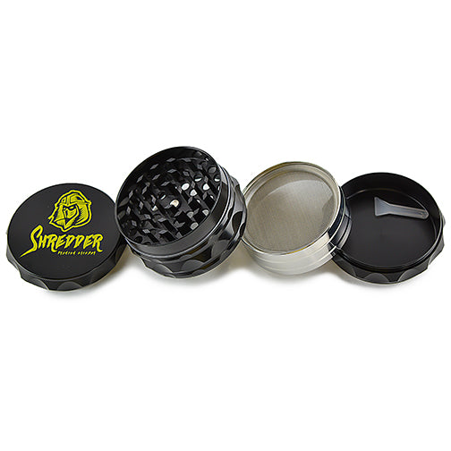 Shredder Grinder - Ridged Tiers (2.5")(63mm) by Shredder - view 2 | Buddy Brandz - alternate view | Buddy Brandz