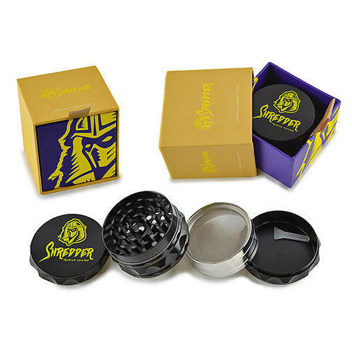Shredder Grinder - Ridged Tiers (2.5")(63mm) by Shredder | Buddy Brandz | Buddy Brandz