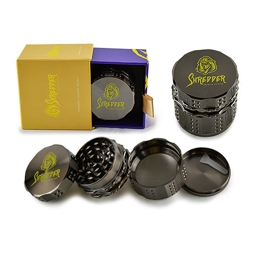 Shredder Grinder - Solid Bling (2")(50mm) by Shredder | Buddy Brandz | Buddy Brandz