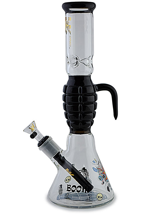 MK Glass Grenade Water Pipe by MK Glass - view 16 | Buddy Brandz