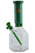 Cargar la imagen en la vista de la galería, MK Glass Geometric Heaxagon Water Pipe by MK Glass | Buddy Brandz
