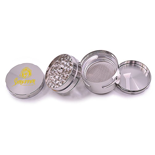 Shredder Grinder -  Aluminum Side Window (2")(50mm) by Shredder - view 3 | Buddy Brandz