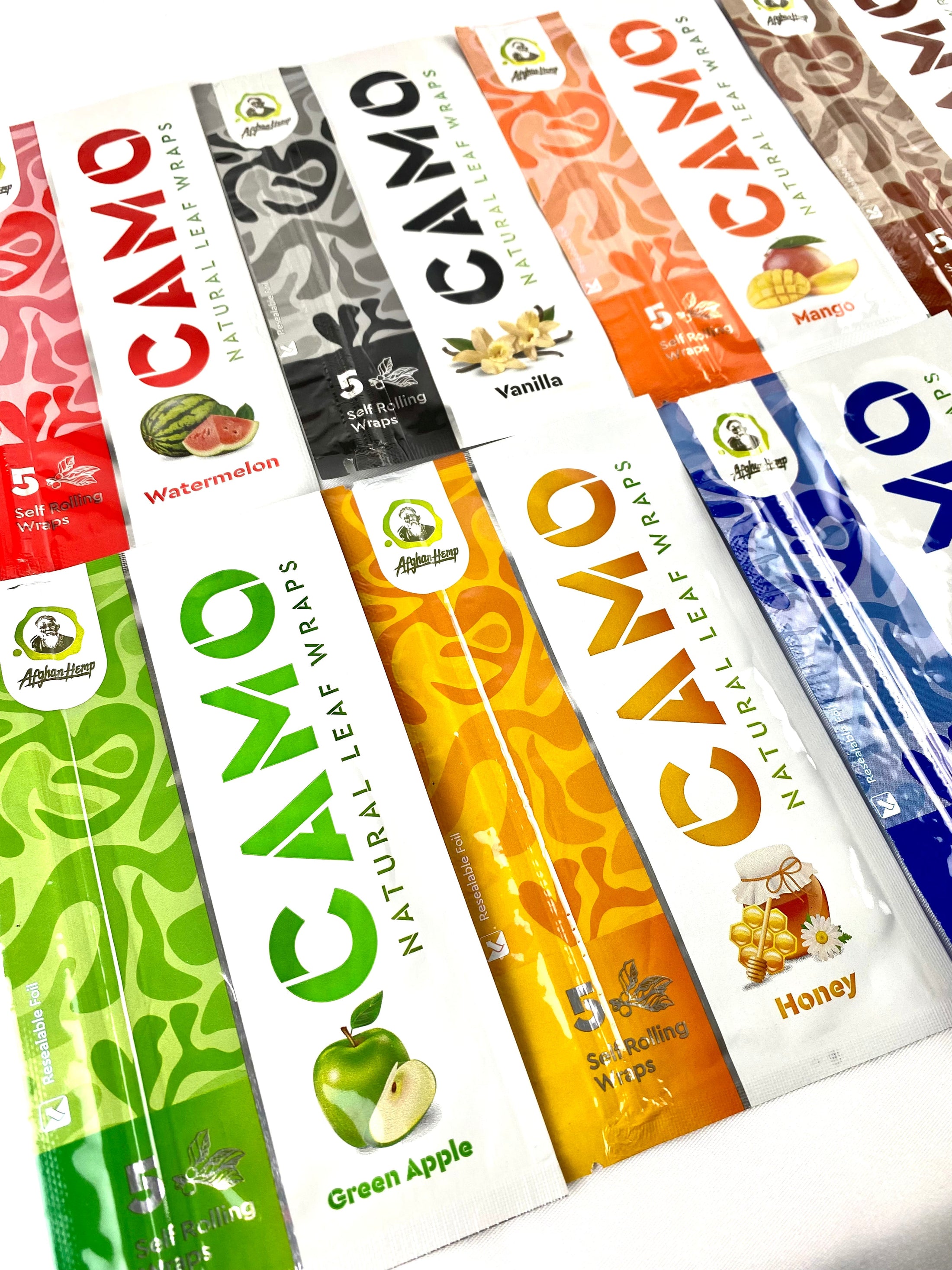 CAMO self-rolling leaf wraps (11 Flavor Sampler Pack) by Camo - view 5 | Buddy Brandz