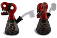 Load image into Gallery viewer, Dino Head Dichro Glass Rig by FC - view 7 | Buddy Brandz
