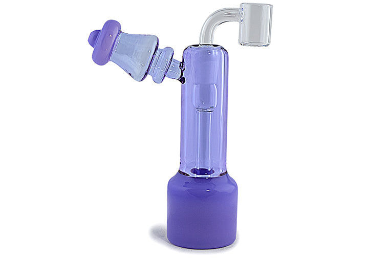Straight Tube Milky Glass Rig Kit by FC - view 3 | Buddy Brandz