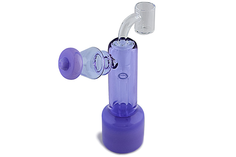 Straight Tube Milky Glass Rig Kit by FC - view 4 | Buddy Brandz