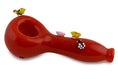 Load image into Gallery viewer, Colorful Bees & Ladybug Glass Pipe by FC - view 5 | Buddy Brandz
