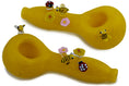 Load image into Gallery viewer, Colorful Bees & Ladybug Glass Pipe by FC - view 2 | Buddy Brandz
