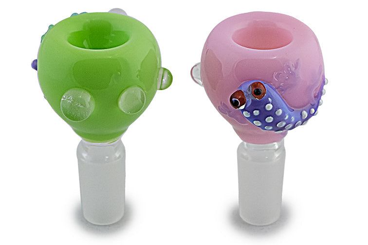 Crawling Worm Glass Bowl by Buddy Brandz | Buddy Brandz