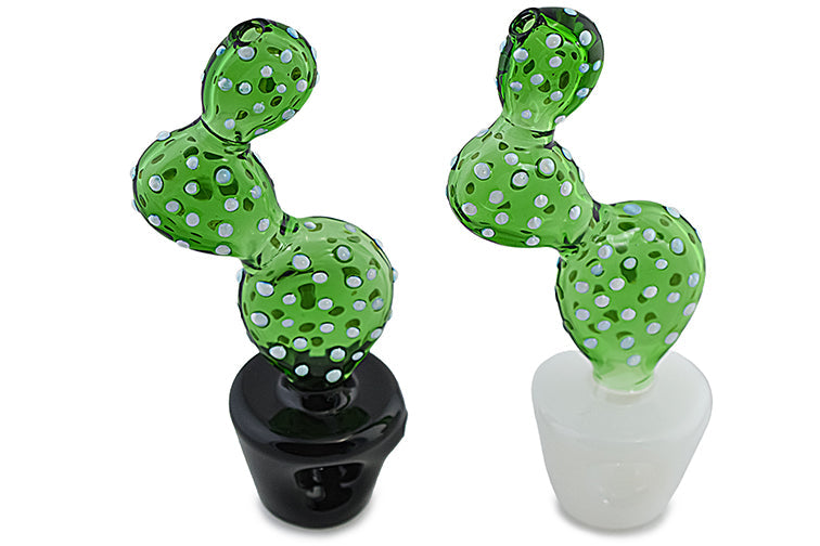Cactus Pot Glass Pipe by FC - view 3 | Buddy Brandz