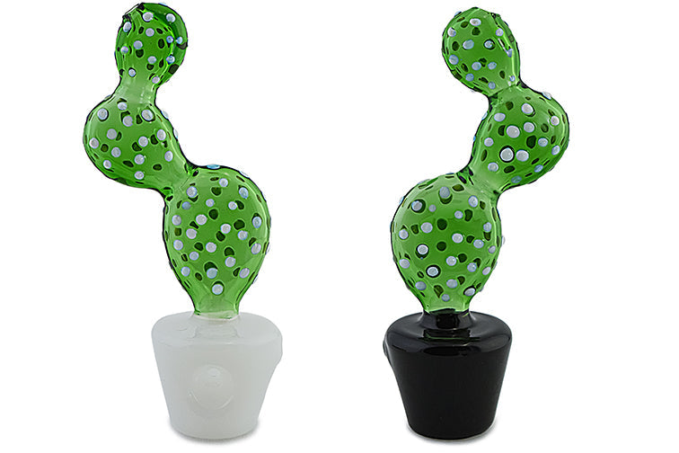 Cactus Pot Glass Pipe by FC - view 5 | Buddy Brandz