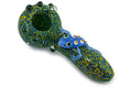 Cargar la imagen en la vista de la galería, Colorful Frog Glass Pipe by FC - view 7 | Buddy Brandz
