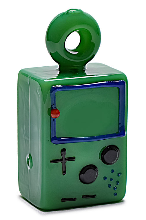 Old School Video Game Remote Glass Pipe by FC - view 2 | Buddy Brandz - alternate view | Buddy Brandz