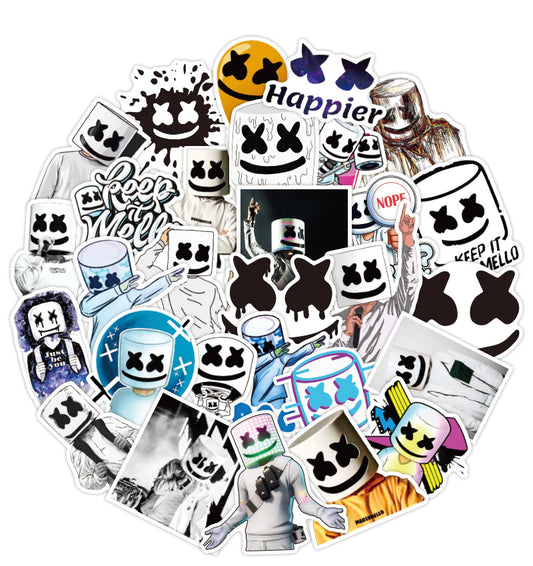 Sticker (pack of 50) by Lebo - view 2 | Buddy Brandz - alternate view | Buddy Brandz