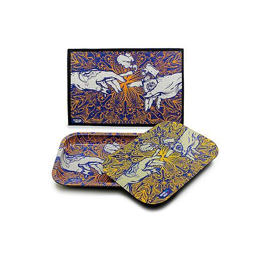 Puff & Pass Moodmat with Matching Tray w/ Lid by Moodmats - view 2 | Buddy Brandz - alternate view | Buddy Brandz