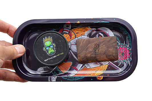 Space King 3D Holographic Slim Tray Kit (5 Designs) by Space King - view 2 | Buddy Brandz - alternate view | Buddy Brandz