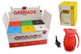 Load image into Gallery viewer, Grenade Magnifying Glass Jar with LED by BDD Wholesale - view 7 | Buddy Brandz
