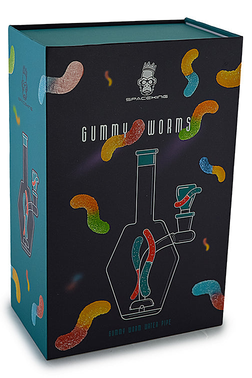 Space King Gummy Worms Water Pipe by Space King - view 21 | Buddy Brandz