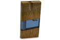Load image into Gallery viewer, Handmade Wood & Acrylic Dugout w/ One Hitter - Blue by India Art Collection - view 2 | Buddy Brandz
