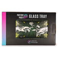 Load image into Gallery viewer, Puff & Pass Glass Tray - Green by Puff & Pass - view 2 | Buddy Brandz
