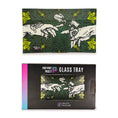 Load image into Gallery viewer, Puff & Pass Glass Tray - Green by Puff & Pass - view 3 | Buddy Brandz
