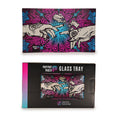 Load image into Gallery viewer, Puff & Pass Glass Tray - Pink by Puff & Pass - view 3 | Buddy Brandz

